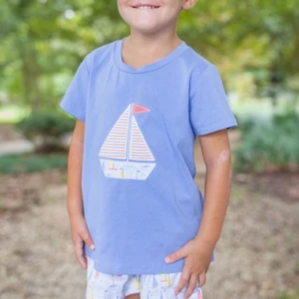 Shrimp and grits sail away shirt